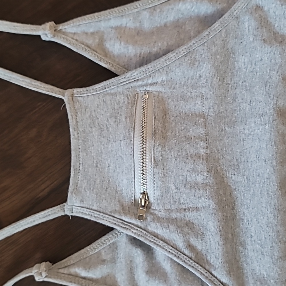 Women's Light Gray Jumpsuit - Picture 5 of 5